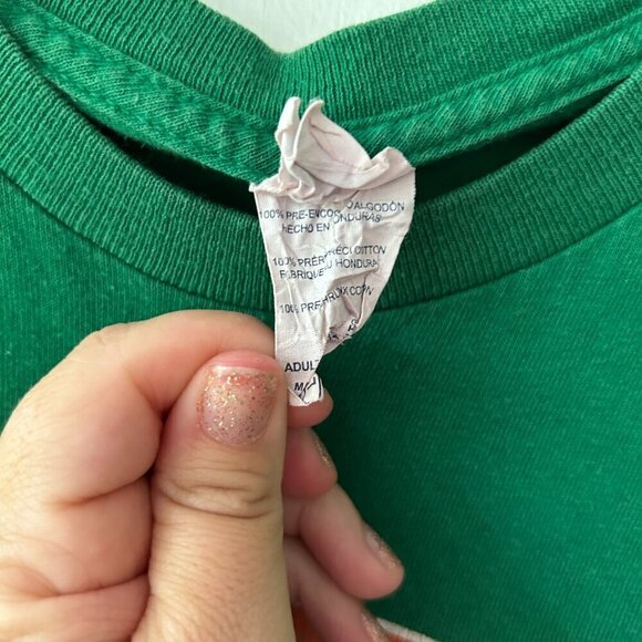 Florida Gators T-shirt Mens Medium Delta Pro Weight Short Sleeve Tee VTG Green - Picture 4 of 6